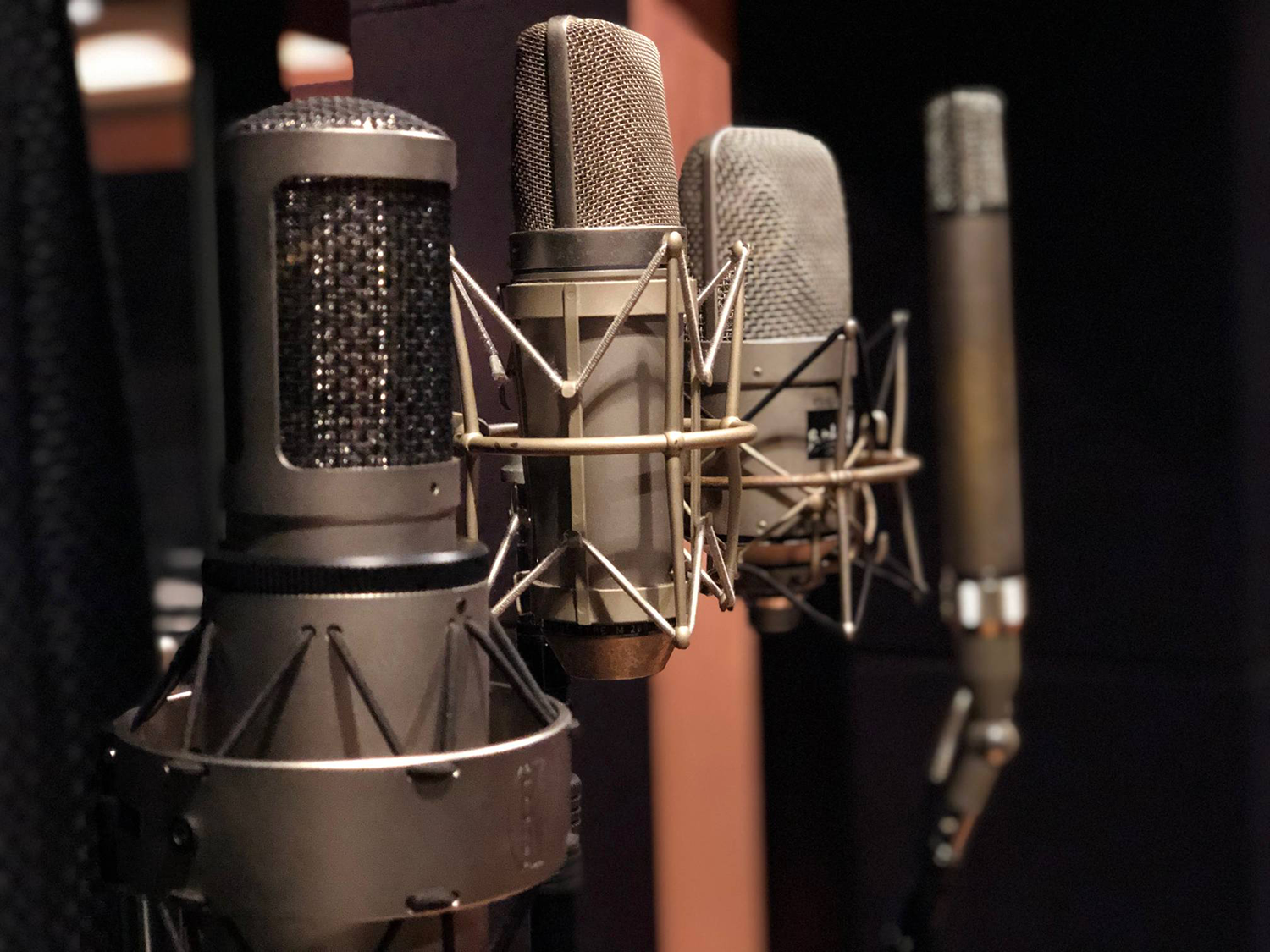 Studio microphone collection